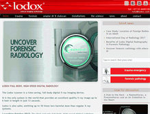 Tablet Screenshot of lodox.com